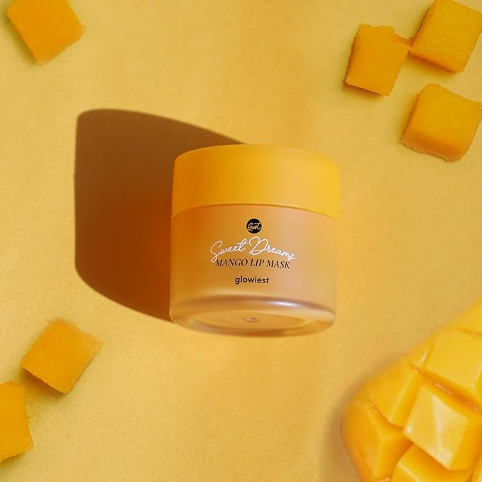 Sweet Dreams Lip Mask-Nourishing, Plumping and Hydrating Lip Balm | Ecofriendly Lip Sleeping Mask | Hyaluronic Acids + Vitamin C + Shea Butter + Antioxidants l Mango - 0.7 oz.