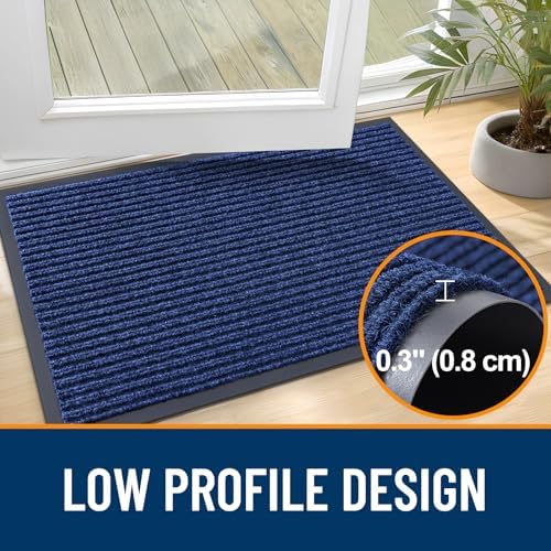 OLANLY 2-Pack Front Door Mats 29.5x17, Waterproof Heavy-Duty Doormats - Image 4