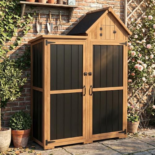 Outdoor Storage Cabinet Weatherproof by MAGAZOOPET