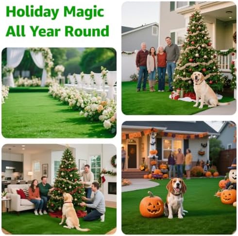 Artificial Turf Grass Outdoor, 3x5FT Fake Grass - Image 6