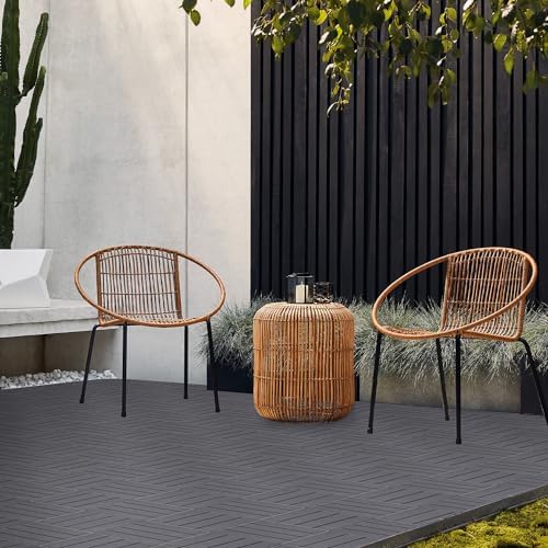 9 Pcs Plastic Interlocking Deck Tiles 12“x 12” - Image 7