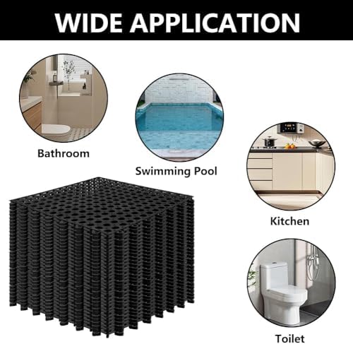 15 Pack Garage Floor Tiles, 12x12 Inch Interlocking Drainage Tiles - Image 2