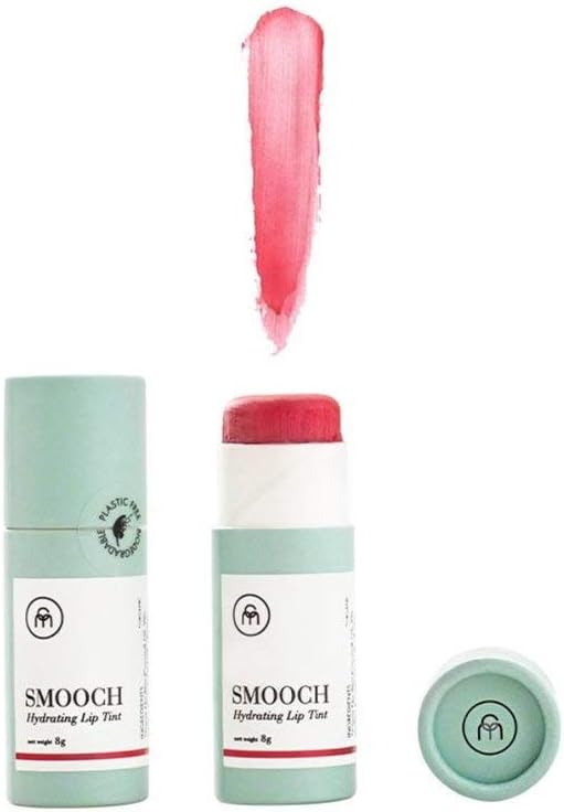 Coconut Matter Lip Balm – Handmade Vegan Coconut Lip Balm with Crimson Tint - Hydrating Lip Balm with Natural Coconut Oil, SMOOCH