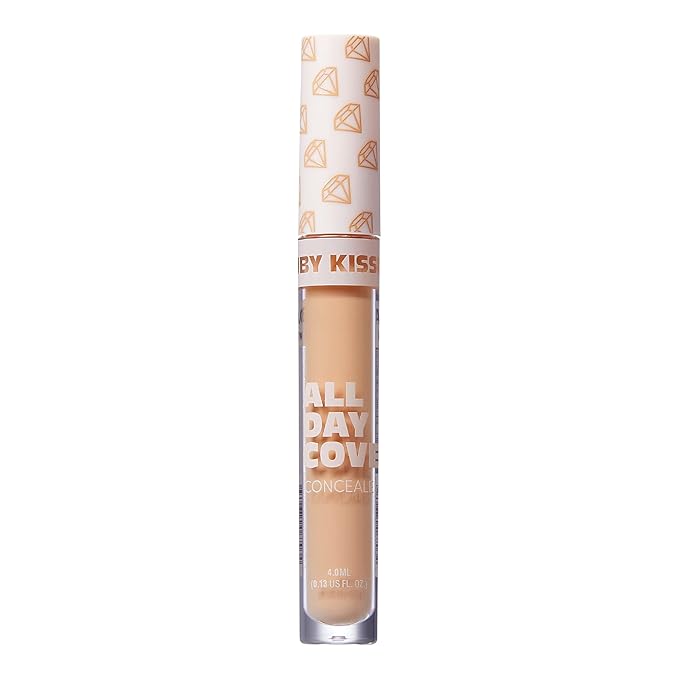 Ruby Kisses All Day Concealer Lightweight Full Coverage Multi-Use Concealer 0.13 Fl Oz (Ivory)