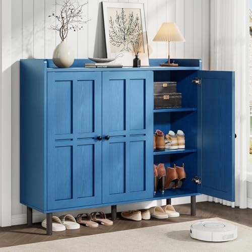 ONBRILL Shoe Cabinet with 3 Doors & Adjustable Shelves by ONBRILL