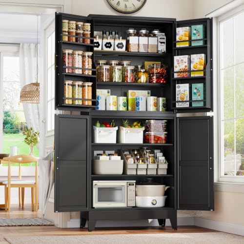 GAIOUS 74.8" Tall Metal Food Cabinet by GAIOUS