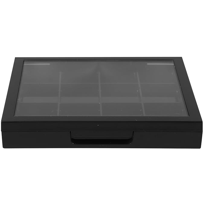 Beaupretty Empty Lip Palette Eyeshadow Makeup Palette Empty Eyeshadow Palette Empty Make Up Container Palette for DIY Cosmetics Lipstick Blush Powder