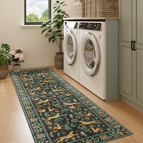 DUKINO 2x7 Runner Rug for Hallway, Washable Kitchen Rugs Non Slip - Image 4