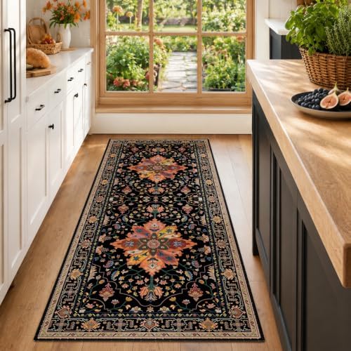 RELEANY Washable Area Rug, Runner 2'x6' by RELEANY