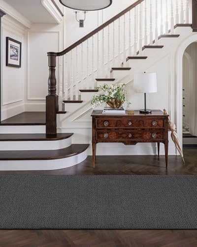 Color&Geometry Runner Rug 36"x120"Non Slip Rubber Backing Hallway Rug - Image 7