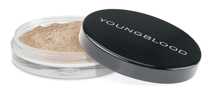 Youngblood Loose Mineral Foundation, Cool Beige | Loose Face Powder Foundation Mineral Illuminating Full Coverage Oil Control Matte Lasting | Vegan, Cruelty Free