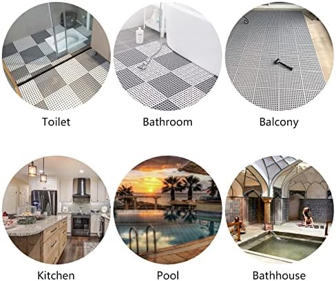 12 Pack 11.8" x 11.8" Interlocking Floor Tiles - Image 7