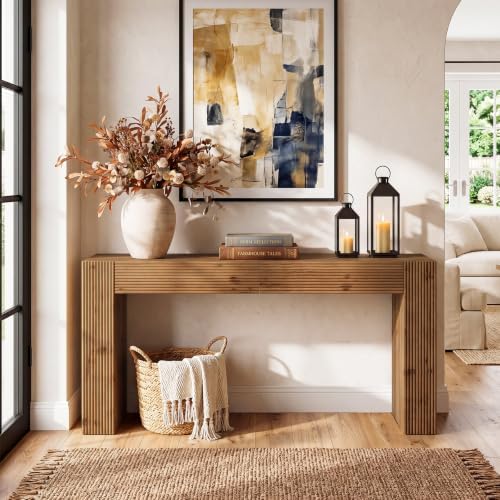 63" Solid Wood Console Table - Image 3