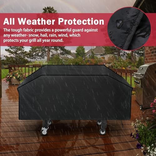 iCOVER 36 inch Griddle Cover for Blackstone, Waterproof Flat Top Grill Cover - Image 7