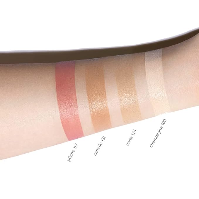 Monts & Merveilles Face Palette – Cream | Bronzer, Concealer, Contour, Blush, Setting Powder | Long Lasting | Face and Cheek Sculpting Palette | Refillable | Cruelty Free (Light to Medium Skin)