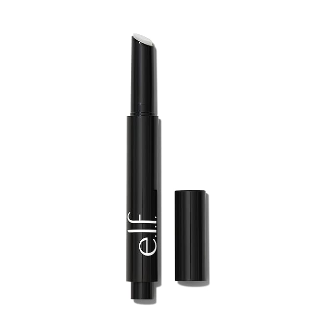 e.l.f. Pout Clout Lip Plumping Pen, Nourishing Lip Balm For Sheer Color & Shine, Plumps & Moisturizes, Vegan & Cruelty-Free, In The Clear