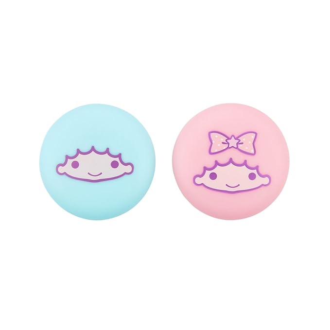 The Crème Shop Little Twin Stars Moisturizing Macaron Lip Balm Duo - Shea Butter & Vitamin E Infused Lip Care - Smooth, Soft, Supple Lips - Cruelty-Free