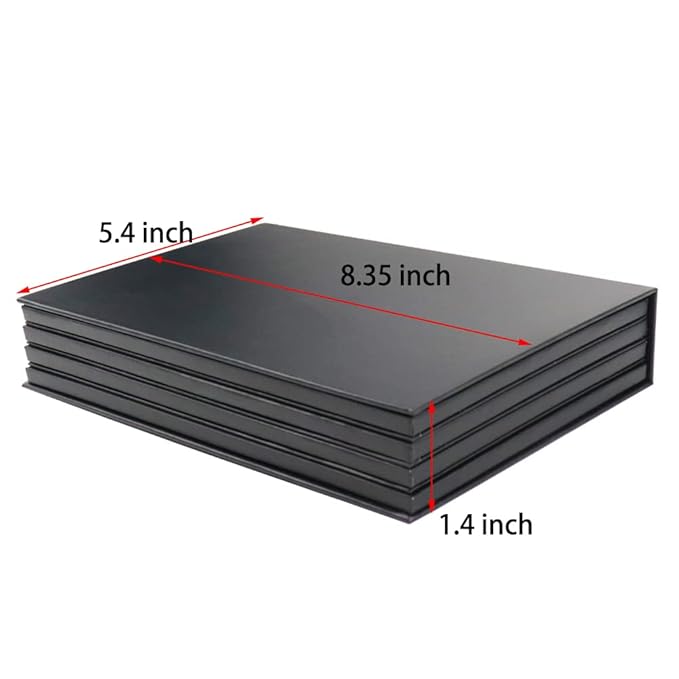 4 layers empty cardboard magnetic book eyeshadow palette