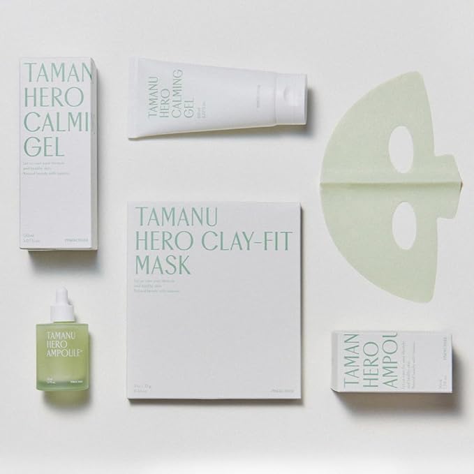 PINKWONDER Tamanu Hero Calming Gel 5.07oz (150ml) | Organic Tamanu Gel, Cooling, Soothing Instant Relief for Skin & Sunburn, Sunburn Relief, Alcohol Free, Gel cream, Korean Skincare