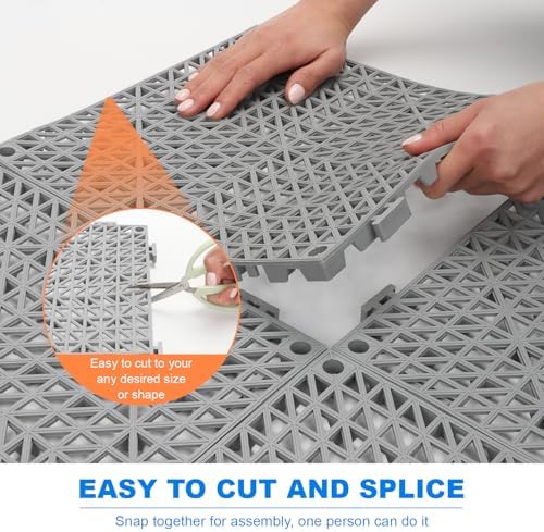Modular Interlocking Cushion, Soft PVC Floor Tiles - Image 5