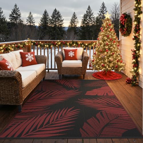 GENIMO Outdoor Rug, Waterproof Plastic Rugs by GENIMO