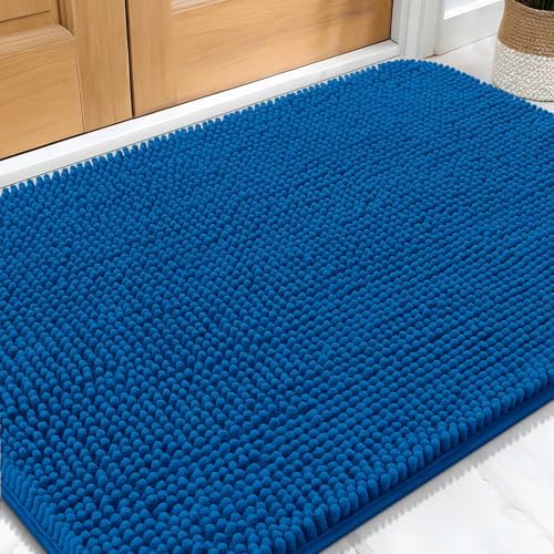 OLANLY Dog Door Mat for Muddy Paws 32x20, Super Absorbent Chenille Mud Mat by OLANLY