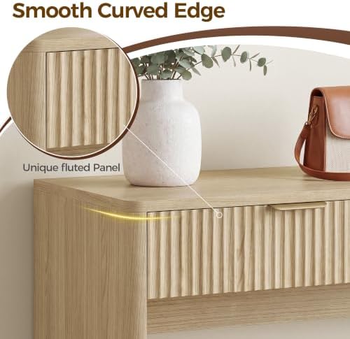 IRONCK 47" Fluted Console Table - Image 7