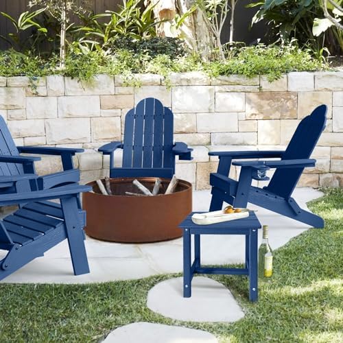 GARDENSTAR Adirondack Square Side Table, one-Tier Outdoor end Table, Patio Side - Image 2