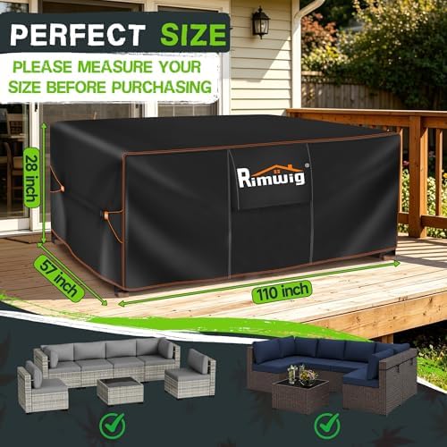 Patio Furniture Set Cover Outdoor Waterproof - Image 2