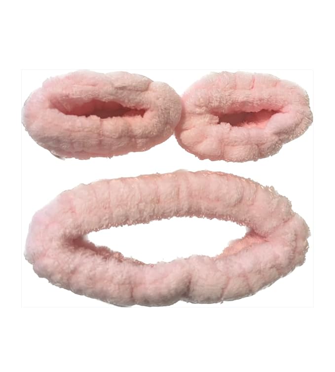 Ohemaa's Shopp Spa Kit, Beauty Kit, Spa Beauty Kit, Pink Spa Headband, Under Eye Soother, Under Eye Depuffer Tool, Beauty Tool, Cosmetic Applicator, Cosmetic Tool, Skin Care Applicator, Skincare Tool