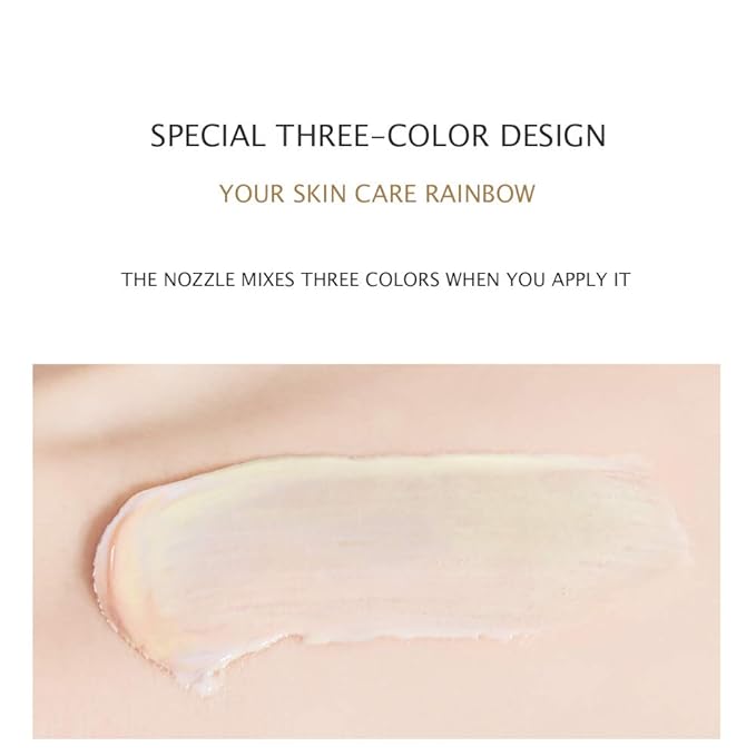 Contour Multi-Color Pink Green Purple Isolation Waterproof Natural Makeup Protection Hydration Oil Balance Moisturizing 40g