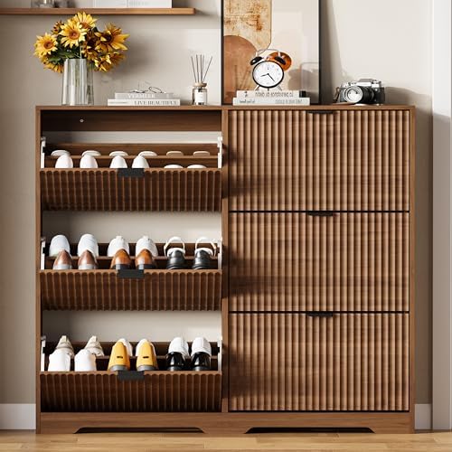HUANLEGO Shoe Cabinet Storage for Entryway - Image 3