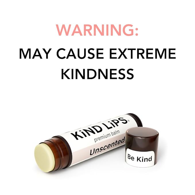 Kind Lips Lip Balm - Nourishing & Moisturizing Lip Care for Dry, Chapped Lips | Infused with Shea Butter & Beeswax | Variety Pack | 0.15 Oz (Single Pack)