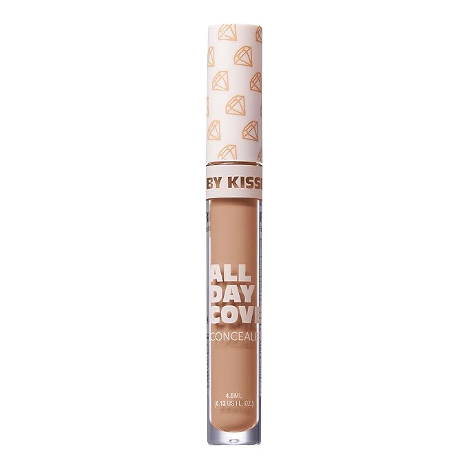 Ruby Kisses All Day Concealer Lightweight Full Coverage Multi-Use Concealer 0.13 Fl Oz (Rich Tan)