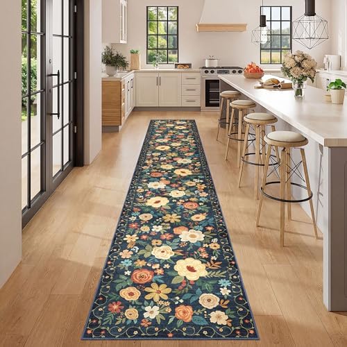 DUKINO 2x12 Washable Runner Rug, Non Slip Long Kitchen Rugs - Image 3