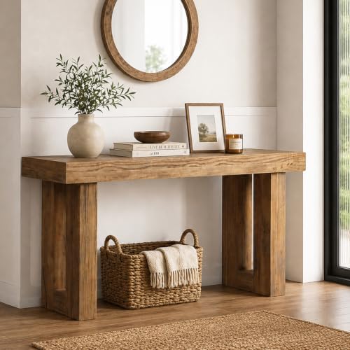 HOKYHOKY Reclaimed Solid Wood Console Table by HOKYHOKY