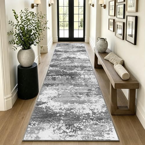 12 FT Extra Long Runner Rug for Hallway Washable, 2.6x12 Large Kitchen Floor by Acapet