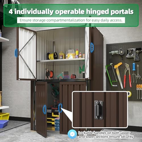 AECOJOY Outdoor Storage Cabinet Waterproof - Image 4