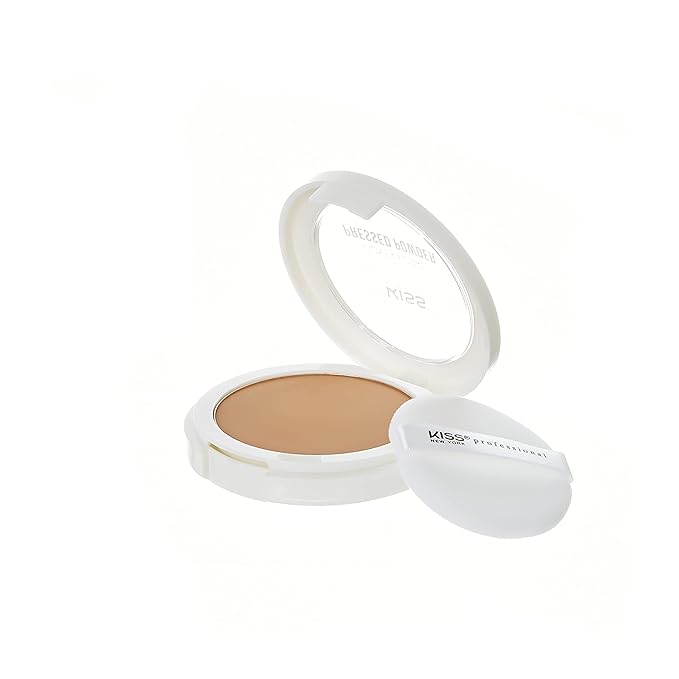 KISS Cover and Care Acne Control Pressed Powder- APP420 (Chestnut)