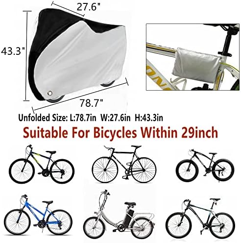 Bike Covers, Outdoor Waterproof Bicycle Covers - Image 5