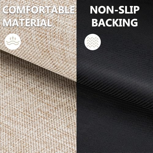 LEKEEPGO Ultra Thin Indoor Door Mat 17"x29", Non Slip Door Mat - Image 4