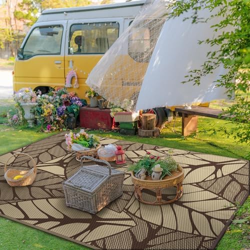 GENIMO Outdoor Rug, Waterproof Plastic Rugs - Image 3