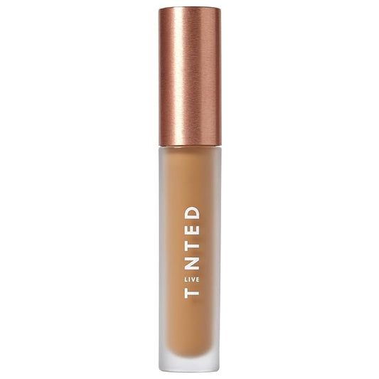 Live Tinted Hueskin Serum Concealer - Medium-to-Full Coverage Concealer with Niacinamide, & Hyaluronic Acid for Dark Circles, Fine Lines & Wrinkles, Buildable Long-Lasting Formula, 0.35 oz Shade 9