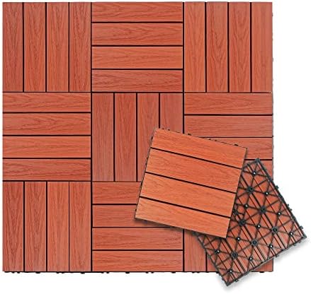 NewTechWood UltraShield Naturale 1 ft. x 1 ft. Composite Deck Tiles by NewTechWood