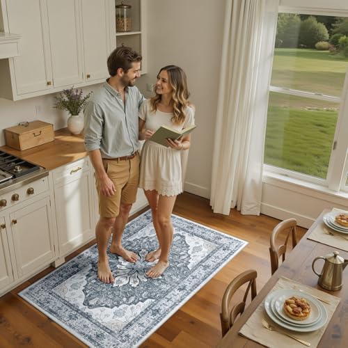 RELEANY Washable Area Rug - Image 4