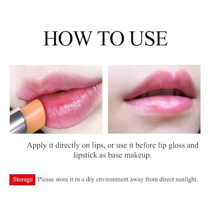 LANBENA Chameleon Lip Balm Nourishing Moisturizing Lip Care Daily Use Natural Extract Beauty Makeup Lipstick