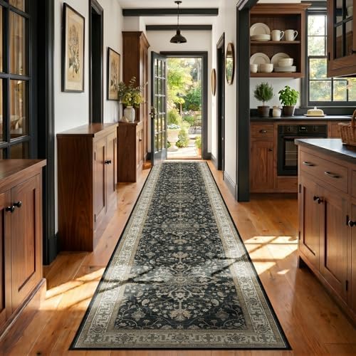 RELEANY Washable Area Rug, Runner 3'x20' by RELEANY