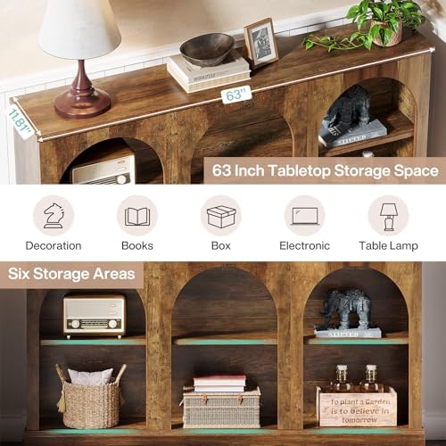 Tribesigns Arched Console Table - Image 5