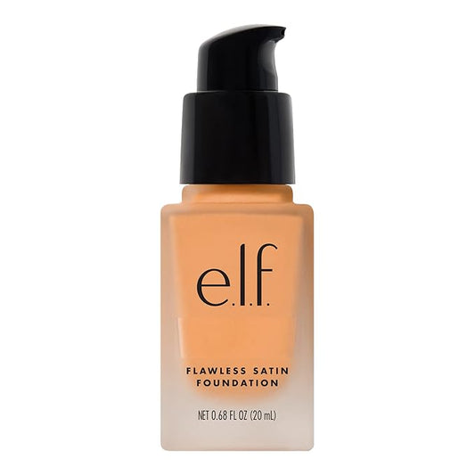 e.l.f. Flawless Finish Foundation, Lightweight & Medium Coverage, Semi-Matte Finish, Buttercup, 0.68 Fl Oz (20mL)