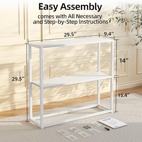 TIQLAB 29.5" Narrow Console Table - Image 3